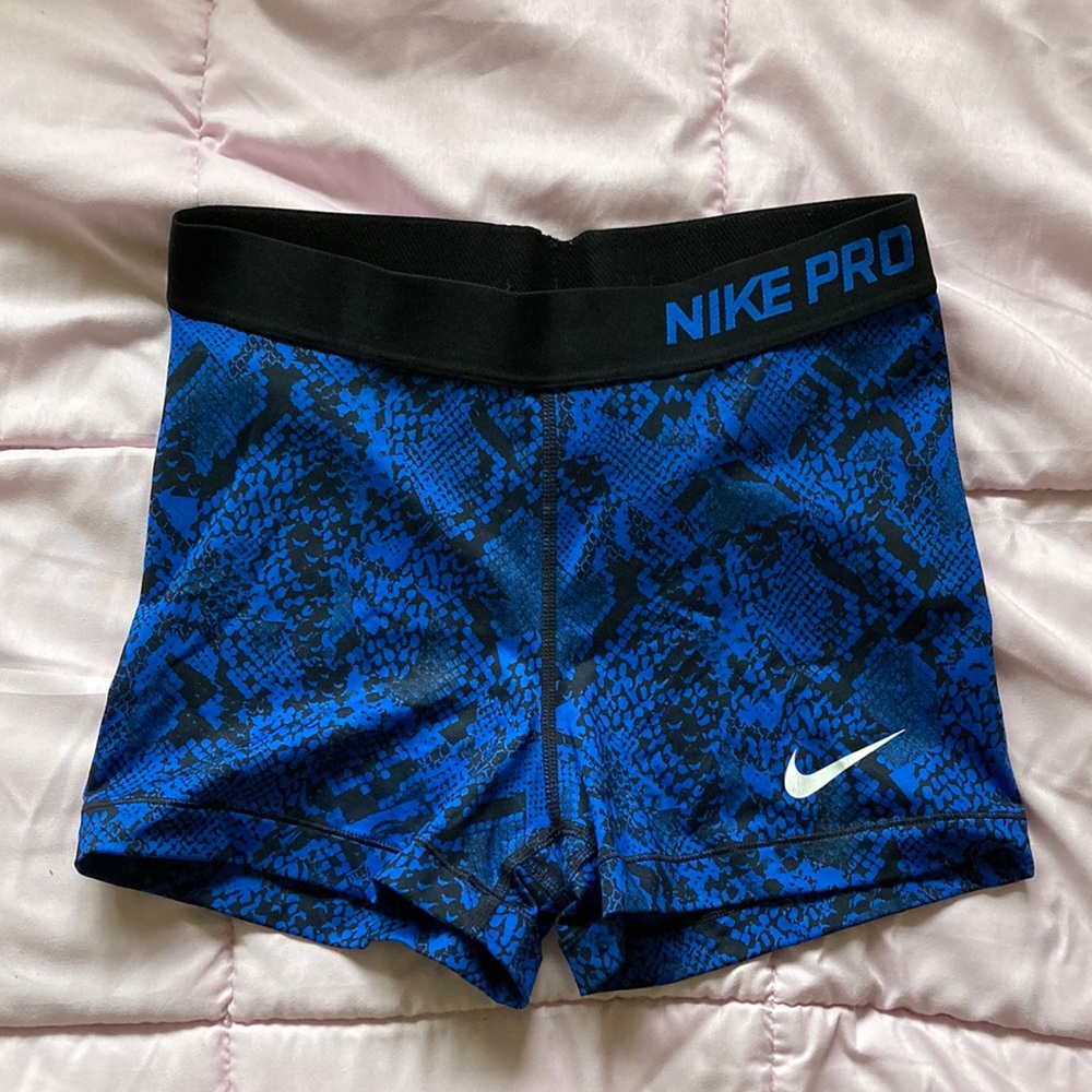 Nike Pro spandex compression shorts